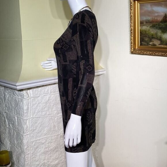 Jillian Welch Victoria Designer LBD Mini Dress - Picture 4 of 8